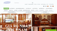 Desktop Screenshot of noithatquangha.com